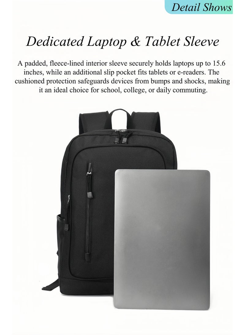 Laptop Backpack for School Boys, 15 Waterproof Travel Backpack, College Backpack, Casual Daypack Kids Book Bag for Teens Girls Students - Image 5